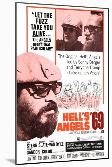Hell's Angels '69, Sonny Barger, 1969-null-Mounted Art Print