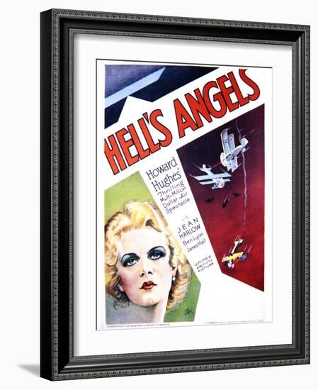 Hell's Angels - Movie Poster Reproduction-null-Framed Photo