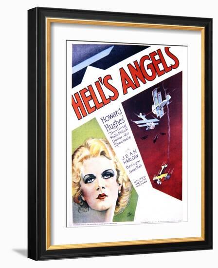 Hell's Angels - Movie Poster Reproduction-null-Framed Photo