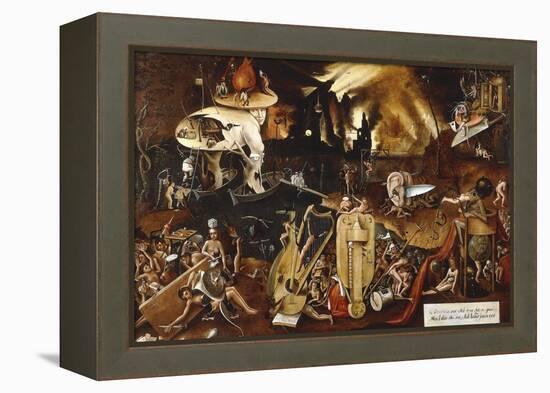 Hell-Hieronymus Bosch-Framed Premier Image Canvas