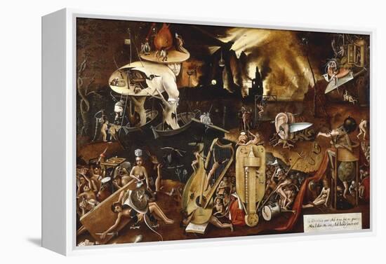 Hell-Hieronymus Bosch-Framed Premier Image Canvas