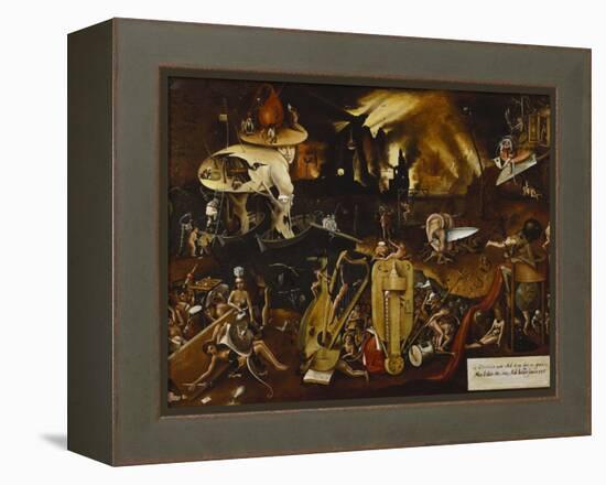 Hell-Hieronymus Bosch-Framed Premier Image Canvas