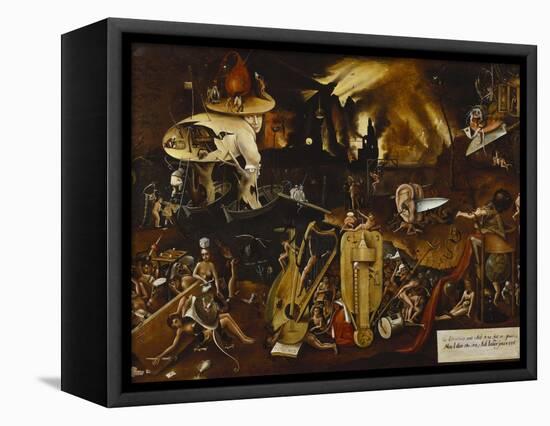 Hell-Hieronymus Bosch-Framed Premier Image Canvas