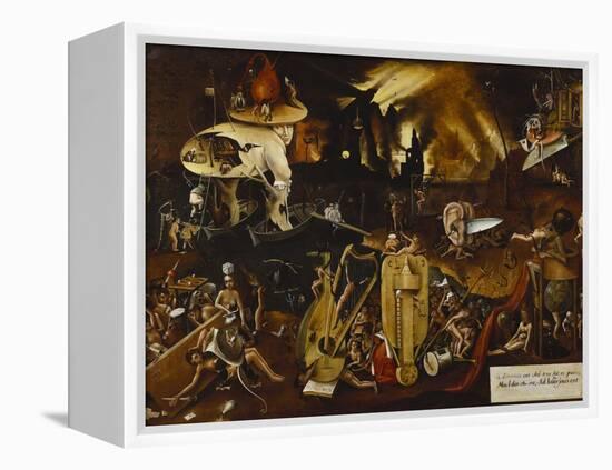 Hell-Hieronymus Bosch-Framed Premier Image Canvas