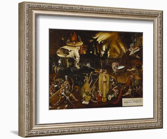 Hell-Hieronymus Bosch-Framed Giclee Print