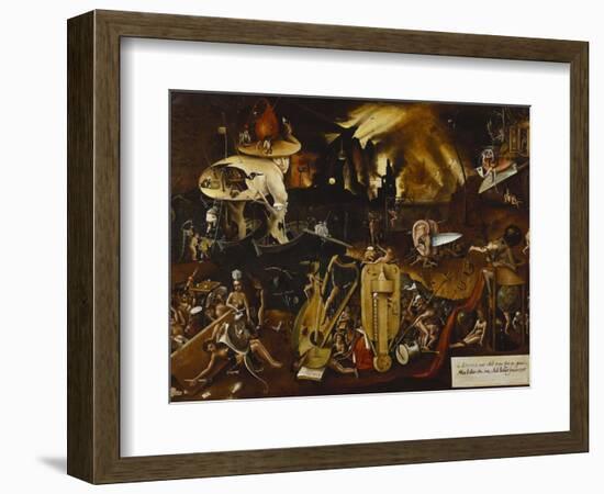 Hell-Hieronymus Bosch-Framed Giclee Print