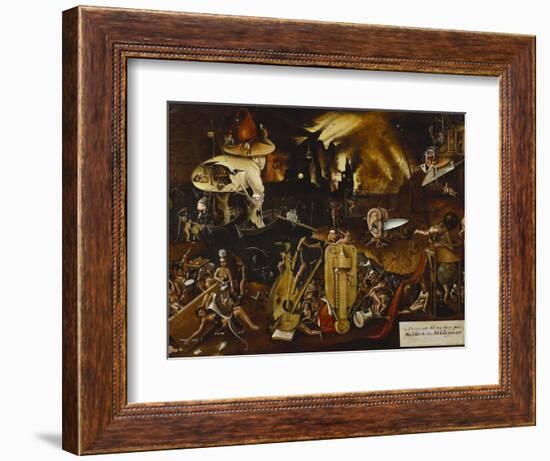 Hell-Hieronymus Bosch-Framed Giclee Print