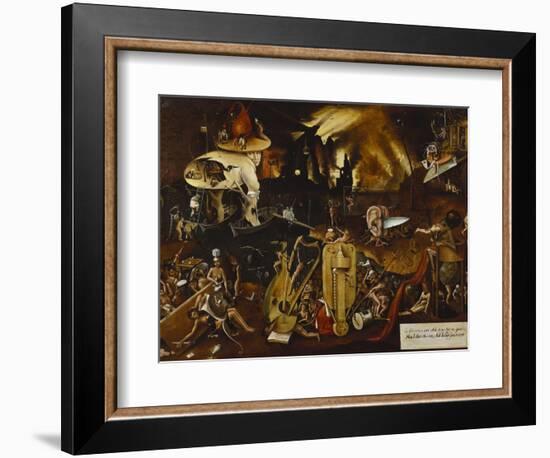 Hell-Hieronymus Bosch-Framed Giclee Print