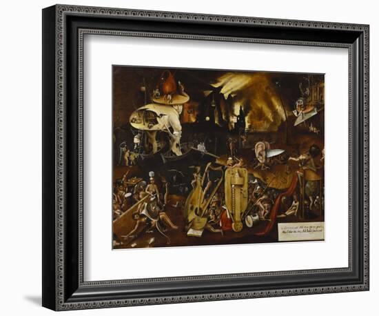 Hell-Hieronymus Bosch-Framed Giclee Print