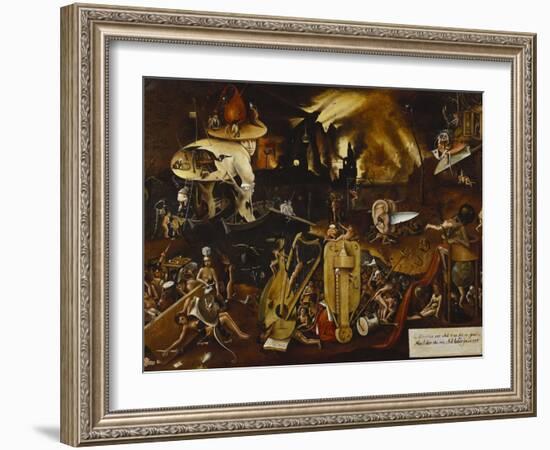 Hell-Hieronymus Bosch-Framed Giclee Print