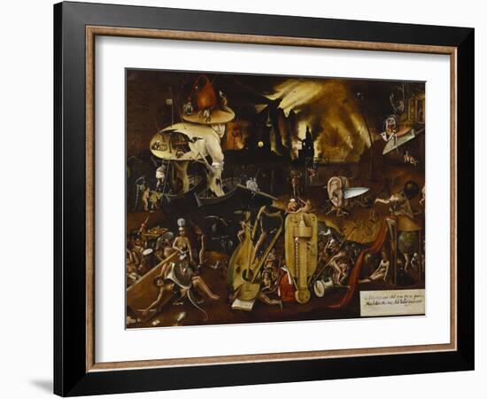 Hell-Hieronymus Bosch-Framed Giclee Print