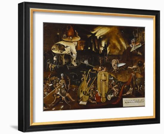 Hell-Hieronymus Bosch-Framed Giclee Print