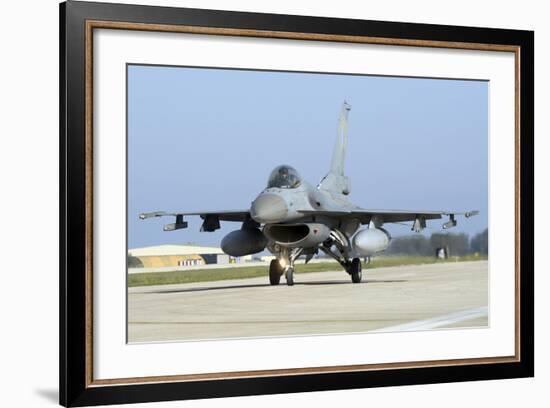 Hellenic Air Force F-16C Block 52-Stocktrek Images-Framed Photographic Print