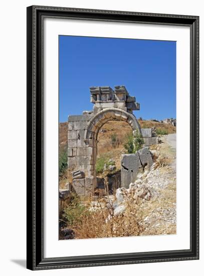 Hellenistic Gate, Xanthos, Turkey-null-Framed Photographic Print