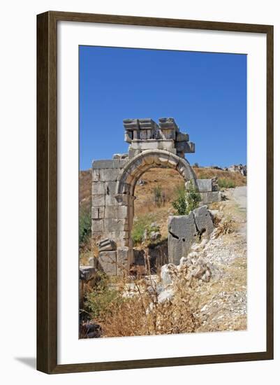 Hellenistic Gate, Xanthos, Turkey-null-Framed Photographic Print