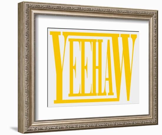 Hello and Heck Yeah II-Grace Popp-Framed Premium Giclee Print