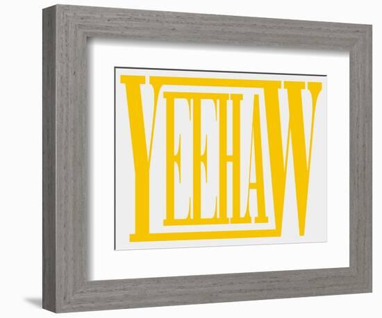 Hello and Heck Yeah II-Grace Popp-Framed Premium Giclee Print