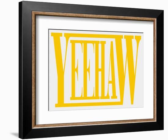 Hello and Heck Yeah II-Grace Popp-Framed Premium Giclee Print