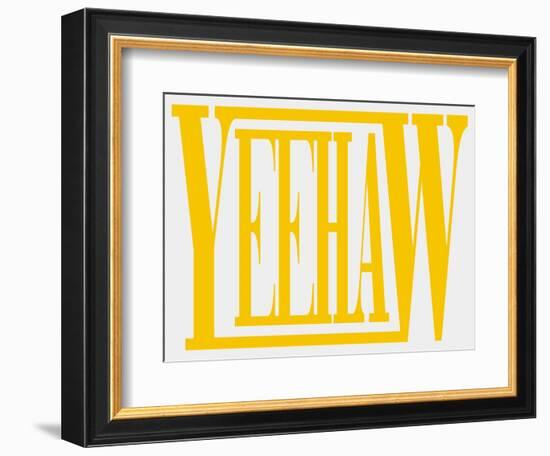 Hello and Heck Yeah II-Grace Popp-Framed Premium Giclee Print