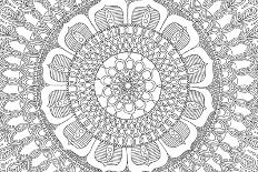 Flower Mandala-Hello Angel-Giclee Print