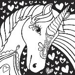 Sweet Unicorn-Hello Angel-Giclee Print