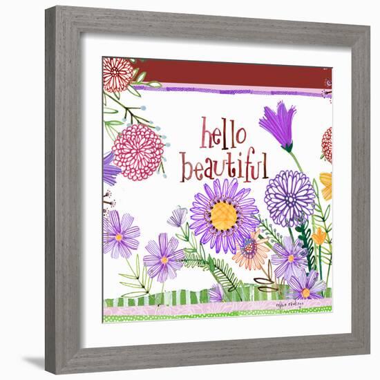 Hello Beautiful-Robbin Rawlings-Framed Art Print