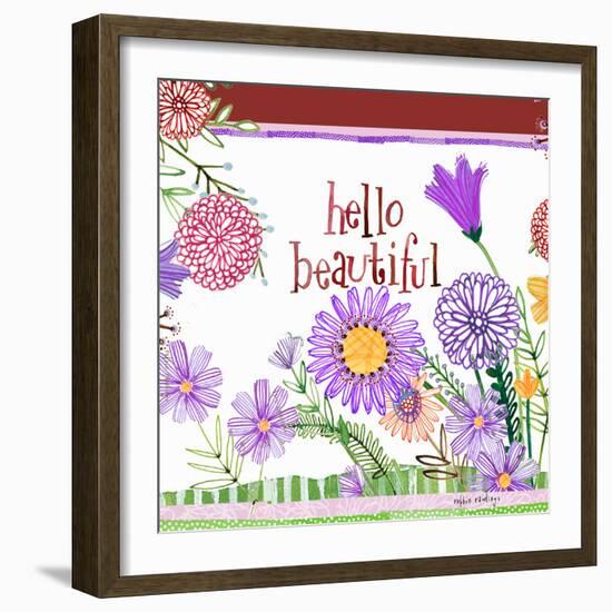 Hello Beautiful-Robbin Rawlings-Framed Art Print