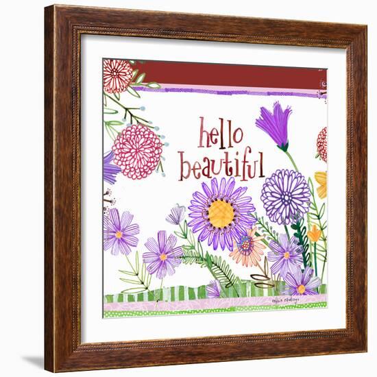 Hello Beautiful-Robbin Rawlings-Framed Art Print