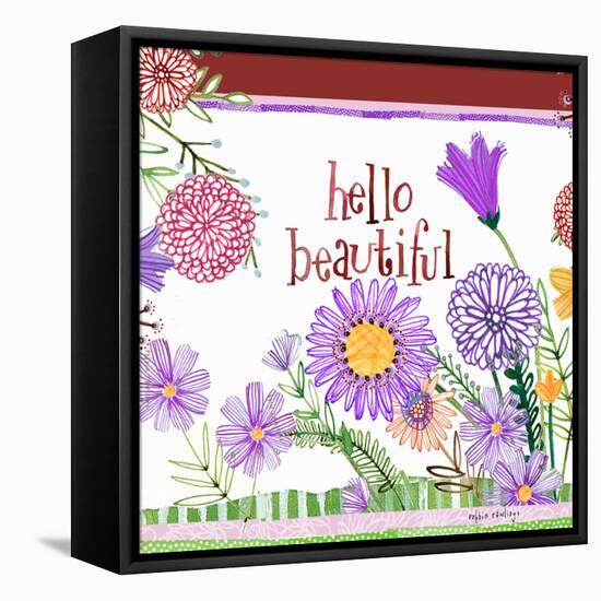 Hello Beautiful-Robbin Rawlings-Framed Stretched Canvas