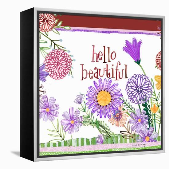 Hello Beautiful-Robbin Rawlings-Framed Stretched Canvas