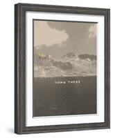 Hello Down There-Danielle Kroll-Framed Giclee Print