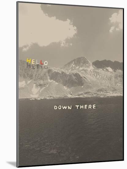 Hello Down There-Danielle Kroll-Mounted Giclee Print