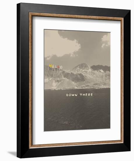 Hello Down There-Danielle Kroll-Framed Giclee Print