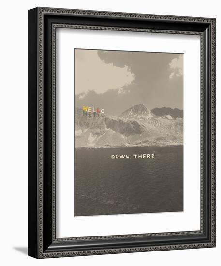 Hello Down There-Danielle Kroll-Framed Giclee Print