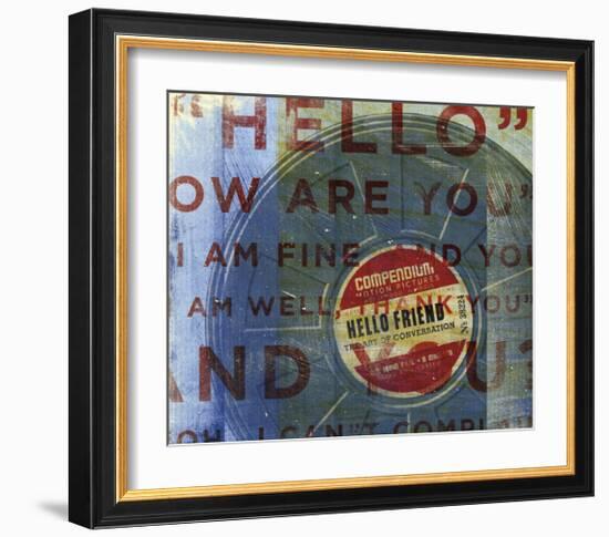 Hello Friend-John Golden-Framed Giclee Print