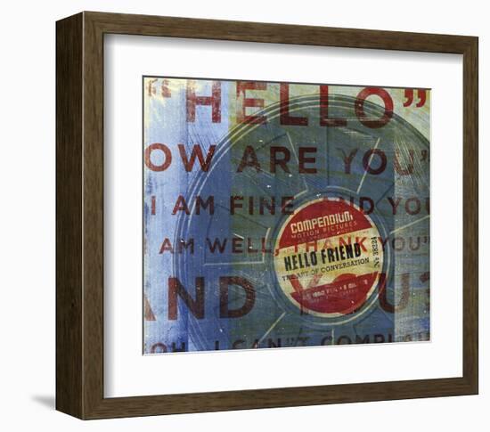 Hello Friend-John Golden-Framed Art Print