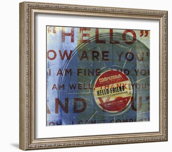 Hello Friend-John Golden-Framed Art Print