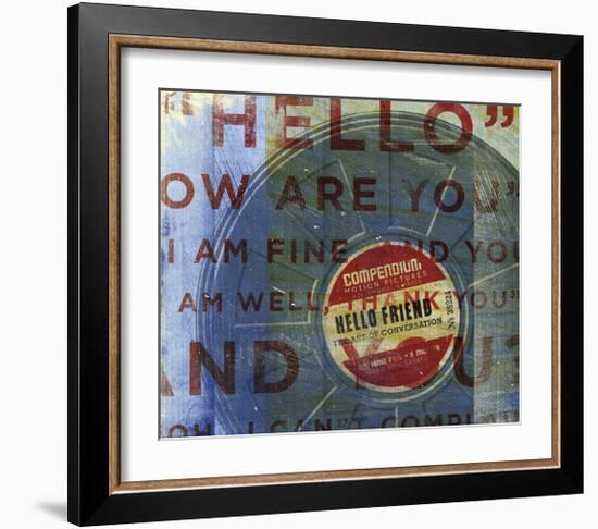 Hello Friend-John Golden-Framed Art Print