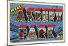 Hello from Asbury Park, New Jersey-null-Mounted Art Print