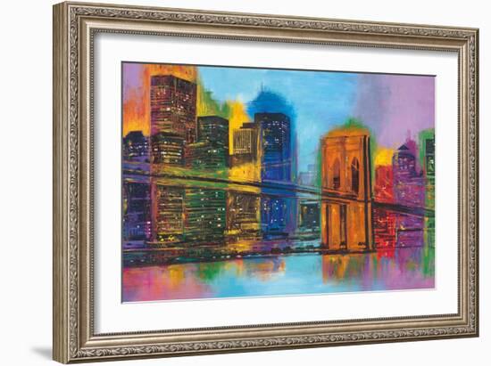 Hello NYC-Brian Carter-Framed Art Print