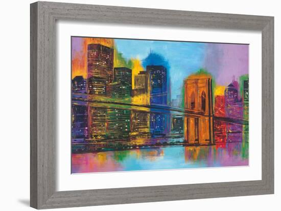 Hello NYC-Brian Carter-Framed Art Print