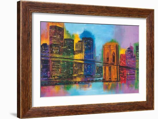 Hello NYC-Brian Carter-Framed Art Print