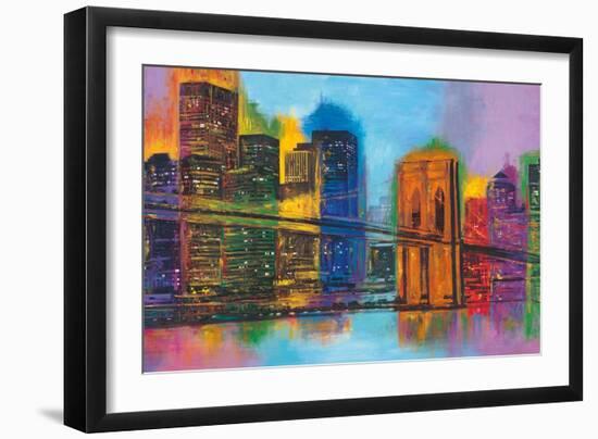 Hello NYC-Brian Carter-Framed Art Print