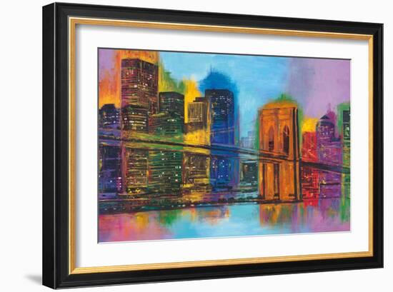 Hello NYC-Brian Carter-Framed Art Print