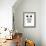 Hello Panda-Rachel Caldwell-Framed Art Print displayed on a wall