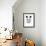 Hello Panda-Rachel Caldwell-Framed Art Print displayed on a wall