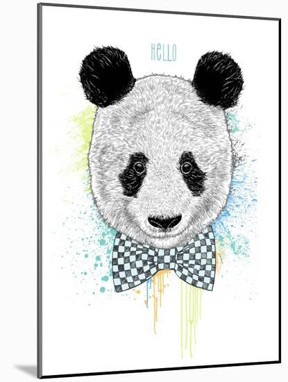 Hello Panda-Rachel Caldwell-Mounted Art Print