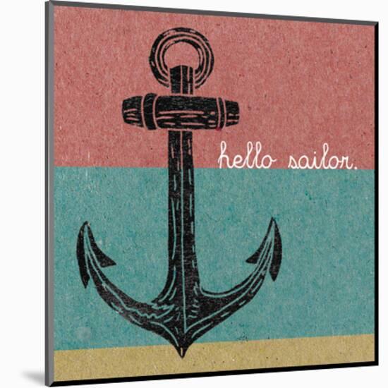 Hello Sailor-Abigail Gartland-Mounted Art Print