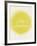 Hello Sunshine-Lottie Fontaine-Framed Giclee Print