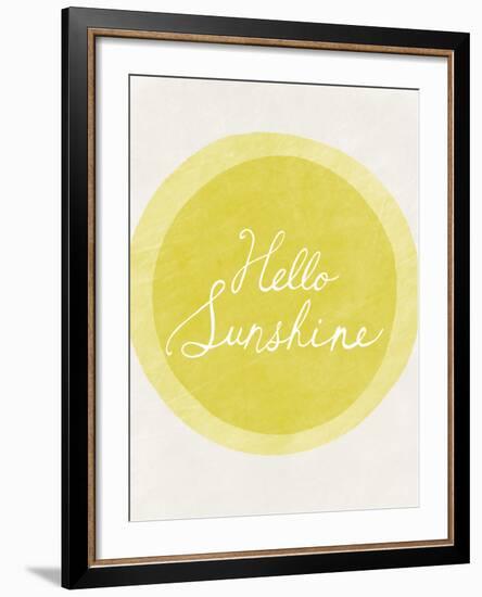 Hello Sunshine-Lottie Fontaine-Framed Giclee Print